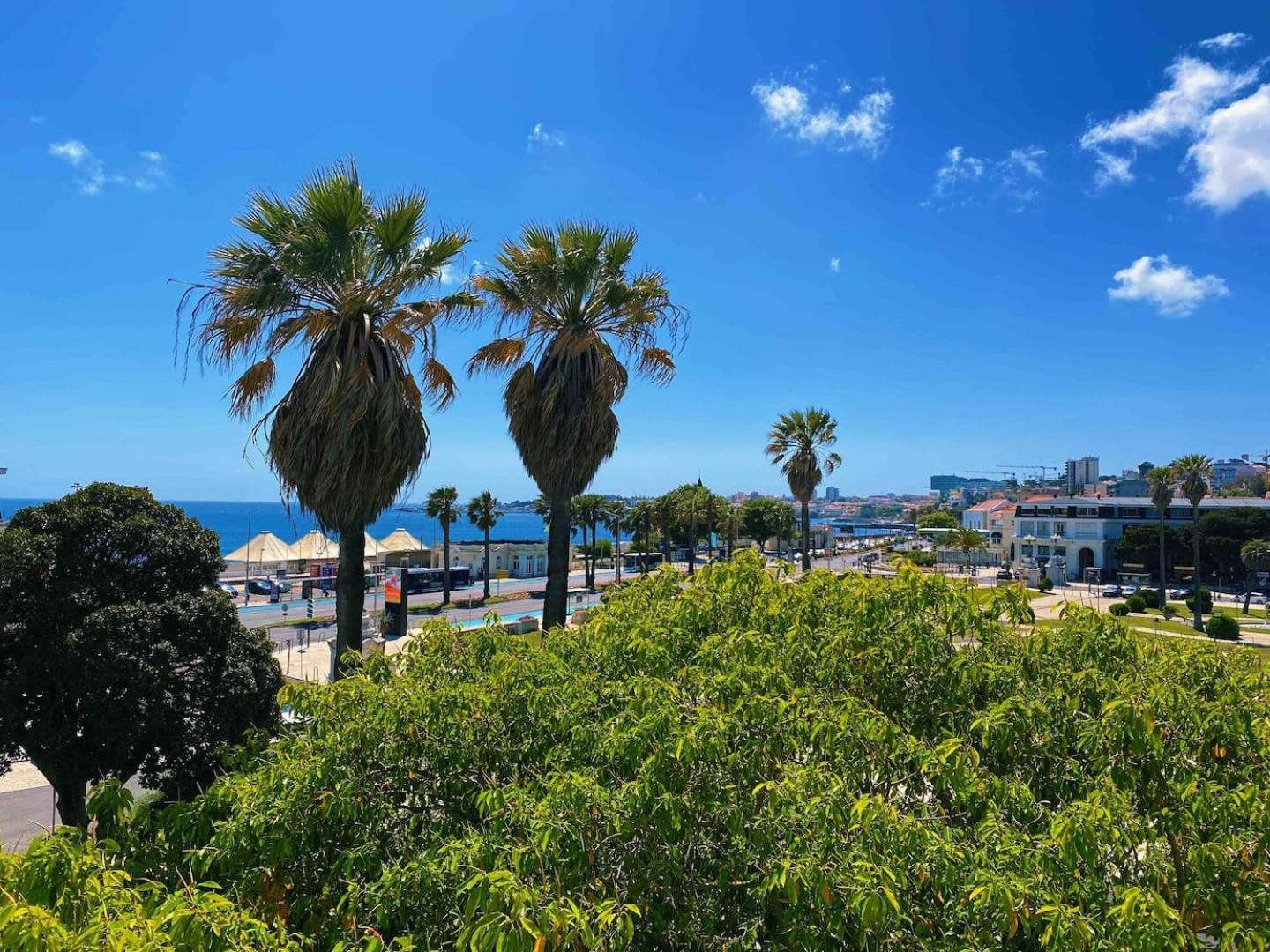 Sea View W Balcony 2 Mins Walk To Beach & Casino Estoril Esterno foto